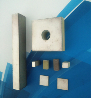 Large special-shaped piezoelectric ceramic product