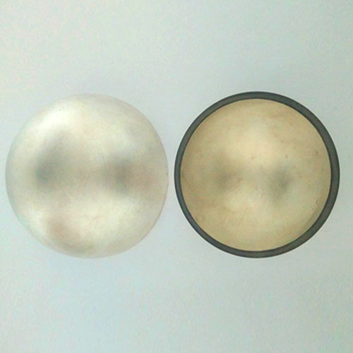 Piezoelectric ceramic spherical and half-spherical shapes components PZT manufacturer