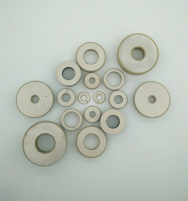 PZT piezoelectric ceramics rings for ultrasonic transducer Jude manufacture