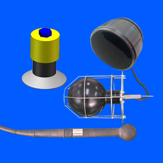 ultrasonic high power broadband transducer marine detection