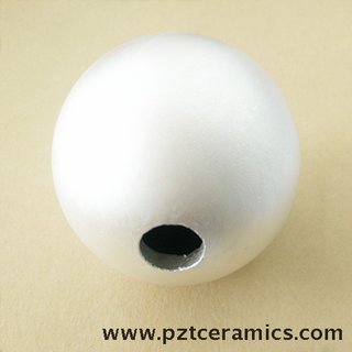 Piezoelectric Ceramic Sphere and Hemishperes