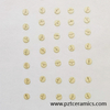 Piezo Ceramic Disc Ultrasonic Sensor Element Customized Product Pzt Disc