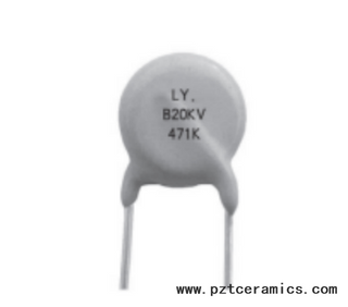 Ultra High Voltage Ceramic Capacitor CT81 / CC81 Type With High Quality