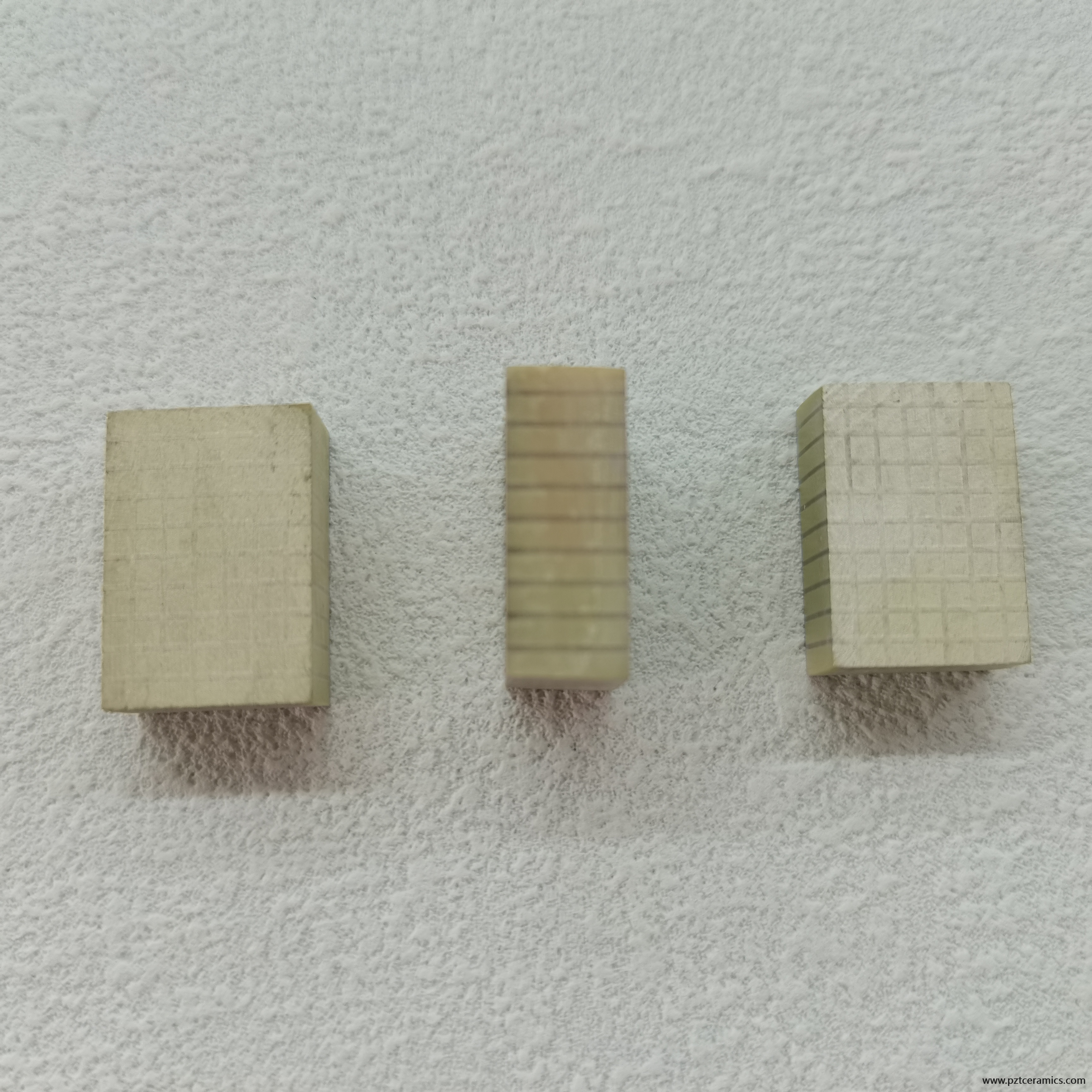 Piezoelectric Composite Rectangle Piezo Plates 1-3 Type Composite Material with High Quality
