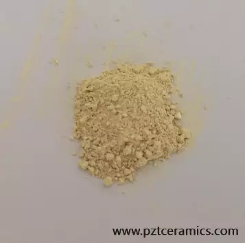 Low Temperature Sintered Piezoelectric Ceramic Material